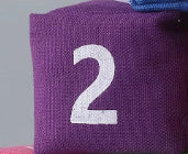 Kids digital sandbag throwing game