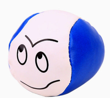 Kindergarten kids sandbag throwing game