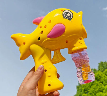 Dolphin bubble toy automatic bubble machine for kids