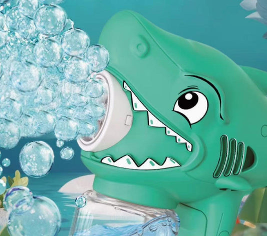 Fully automatic bubble gun for kids