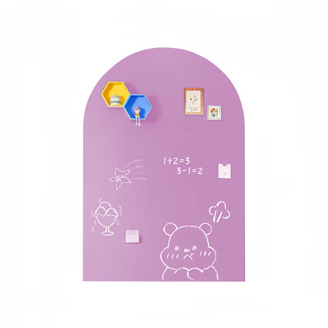 Arch shaped graffiti wall film household children teaching graffiti magnetic blackboard