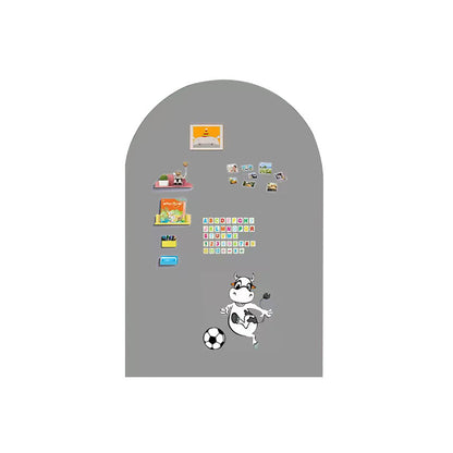 Arch shaped graffiti wall film household children teaching graffiti magnetic blackboard