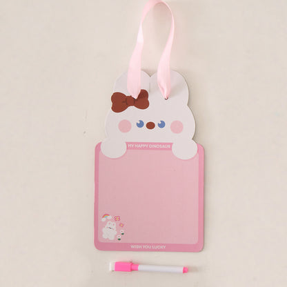 Cartoon double-sided erasable drawing board cute children painting graffiti whiteboard