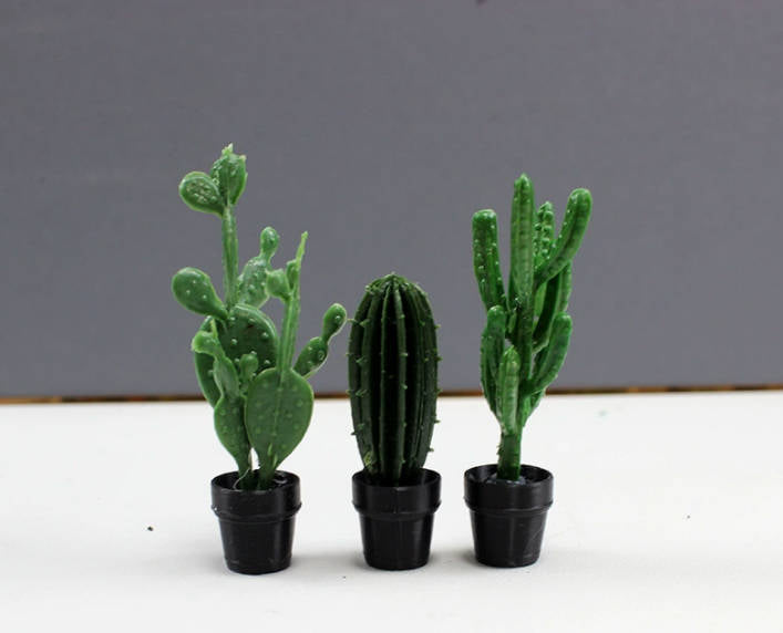 Mini plant pretend play toys