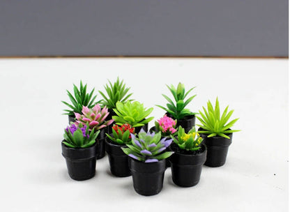 Mini plant pretend play toys