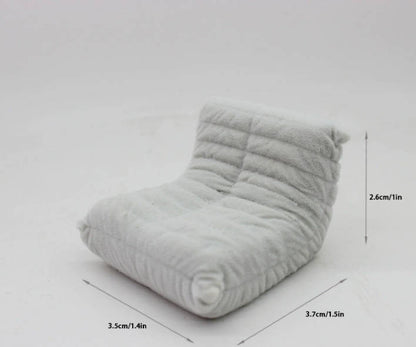 Children's pretend play miniature furniture model mini single sofa