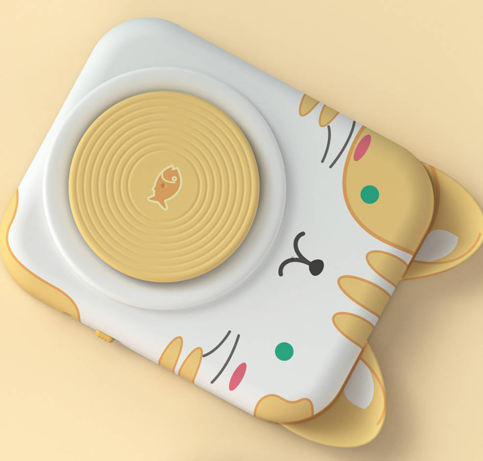 Cute pet pottery machine children's handmade electric pottery wheel educational fun no-bake clay DIY pottery throwing machine