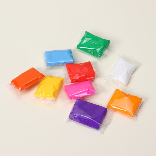 Creative ultra-light clay 50g self-sealing bag paper clay set 24 colors soft mud plasticine